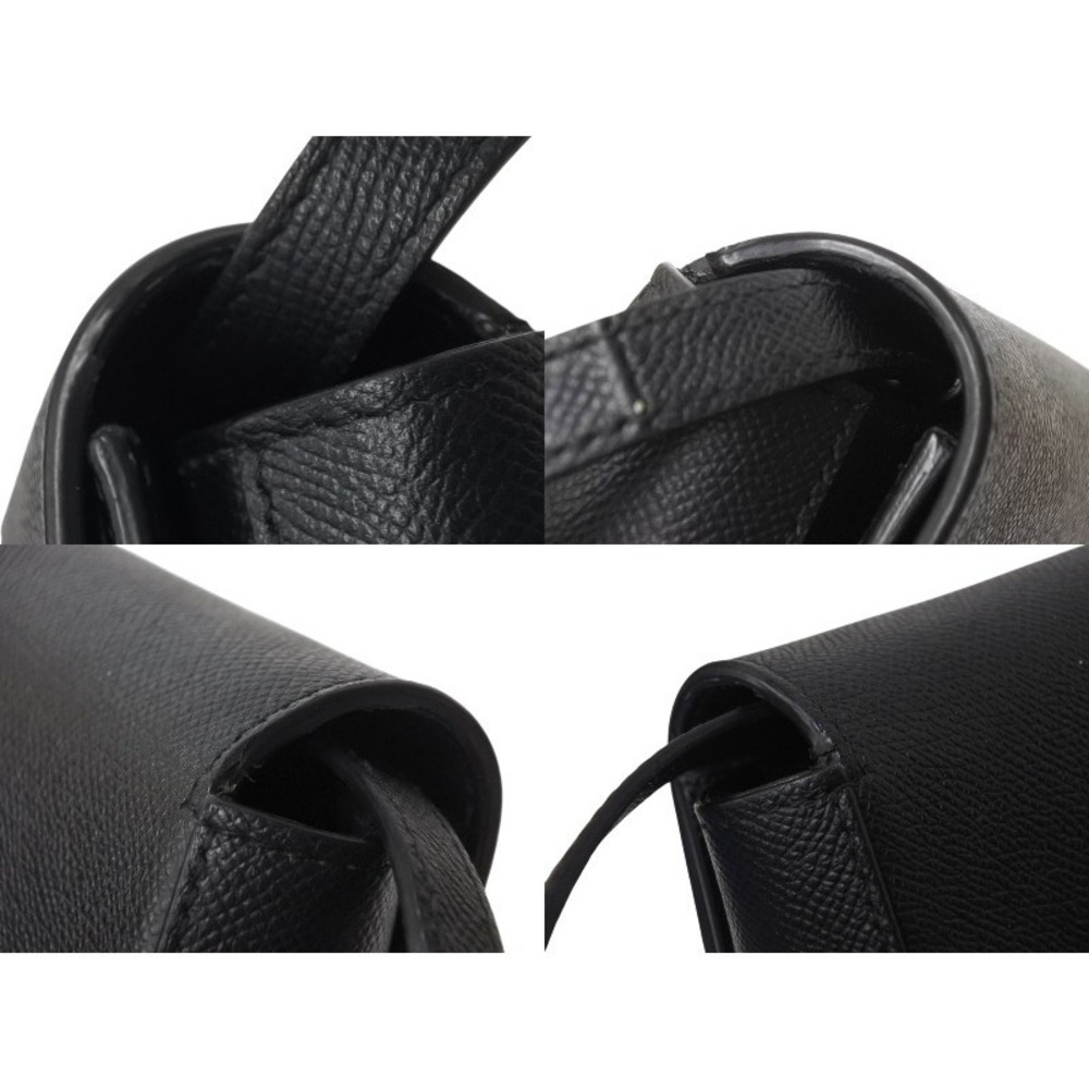 Balenciaga Leather Bag White Ville Shoulder Calfskin Black - Picture 5 of 9